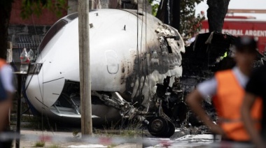 Tragedia en San Fernando: retiraron los cuerpos y se disponían a demoler la casa impactada por el avión