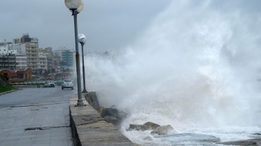 Alerta meteorológico por vientos para la costa