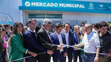 Kicillof inauguró un nuevo Mercado Bonaerense Fijo