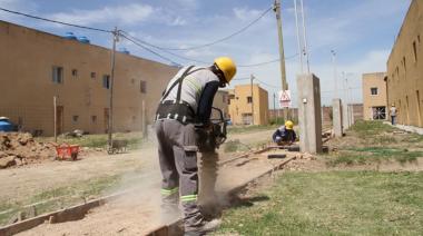 Avanza la terminación de 262 viviendas en Esteban Echeverría