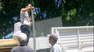 Internos de un penal bonaerense fabricaron mosquiteros para un hospital