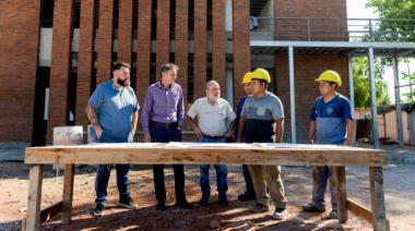 Katopodis recorrió obras viales e hidráulicas en Marcos Paz