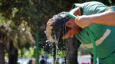 Se viene una semana con altas temperaturas que podría terminar con lluvias