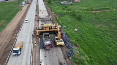 Florencio Varela: avanzan las obras de duplicación de calzada en la RP N° 53