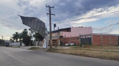 El conurbano bonaerense arrancó el año con voladuras de techos y cortes de luz masivos