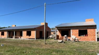 Avanza la construcción de viviendas en General La Madrid