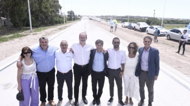 Kicillof inauguró las obras de la Avenida Circunvalación Norte en Bahía Blanca