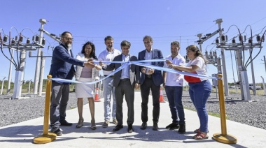 Kicillof inauguró la nueva estación transformadora de Mar del Sud: "La respuesta no llegó desde el sector privado"
