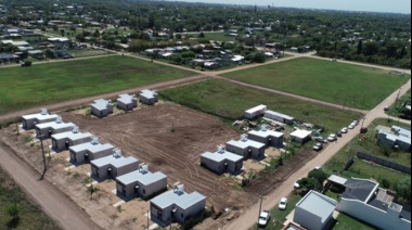Avanza la construcción de viviendas en Saladillo y Roque Pérez