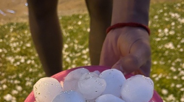 Feroz temporal de granizo en Mar del Plata: destrozos y más de 150 pedidos de auxilio