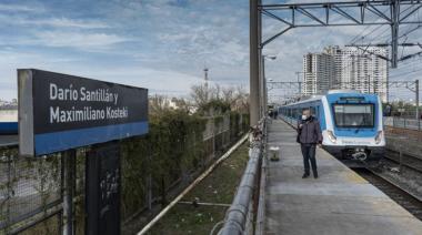 Tren Roca: la formación no parará en la estación Santillán y Kosteki