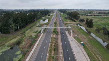 Finalizó la duplicación de calzada de la Ruta Provincial 58