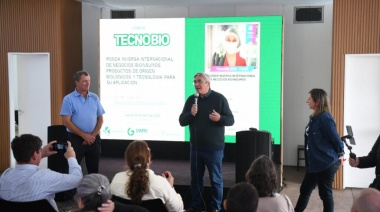 Expoagro: el ministro Javier Rodríguez anunció la cuarta edición de Tecnobio