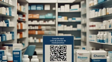 Las farmacias deberán exhibir un QR con los precios de los medicamentos