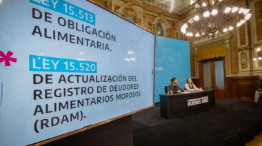 Se promulgó la ley que actualiza el Registro de Deudores Alimentarios Morosos