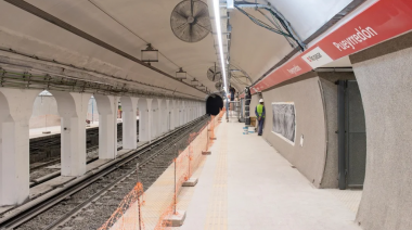 El lunes reabre la estación Pueyrredón de la línea B tras tres meses de obras