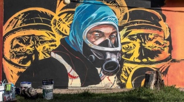 Fiebre por El Eternauta: la serie ya tiene murales en diferentes localidades