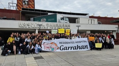 Crisis en el Hospital Garrahan: paro total y marcha por sueldos por debajo de la línea de pobreza