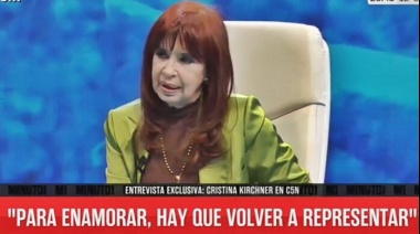 Cristina Kirchner confirmó que será candidata en las elecciones legislativas bonaerenses por la tercera sección electoral