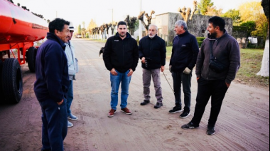 Ramiro Egüen fortaleció el interior de 25 de Mayo con nuevas herramientas