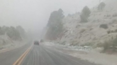 Con la llegada del invierno, nevadas en la provincia de Buenos Aires