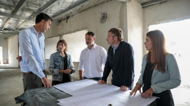 Lagomarsino en transformación: continúa la obra de  la Secundaria 37