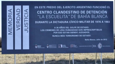 El nieto recuperado 140 nació en un centro clandestino de Bahía Blanca