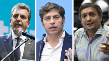 Kicillof, Kirchner y Massa acordaron el primer paso para las listas unificadas: “Fuerza Patria”, el frente peronista