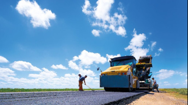 Provincia reactivó las obras de pavimentación en la Ruta del Cereal, que atraviesa el noroeste y sudoeste bonaerense