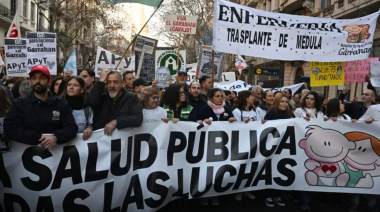 Los trabajadores del Garrahan volvieron a reclamar por sus sueldos