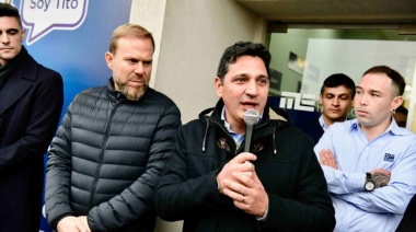 En Ezeiza, Marinucci inauguró un Centro de Emisión de Licencias de Conducir