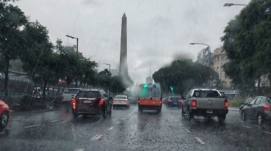 Alerta por tormentas fuertes en el AMBA: fin de semana con lluvias y bajas temperaturas
