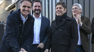 Kicillof y Katopodis inauguraron un nuevo Mercado Bonaerense Fijo
