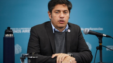 Kicillof pedirá declarar la emergencia de la obra pública nacional en la provincia