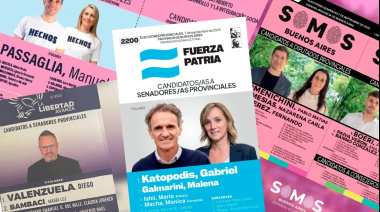 Así serán las boletas para las elecciones del 7 de septiembre