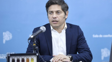 Kicillof lanzó un paquete de alivio económico y tributario para pymes bonaerenses