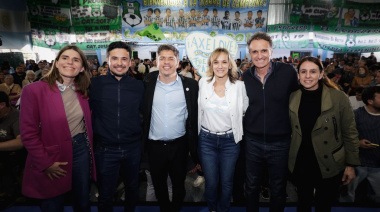 Kicillof y Massa encabezaron el cierre de campaña de Fuerza Patria en Tigre