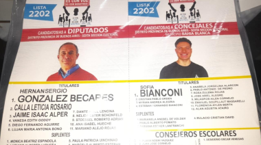 Una lista se retira de las elecciones por un error en la impresión de las boletas