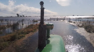 Ya son más de dos millones de hectáreas afectadas por inundaciones en la provincia, advierten desde Carbap