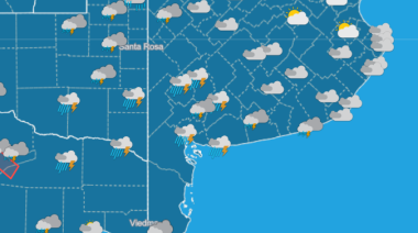 Alerta amarilla por tormentas en el sudoeste bonaerense