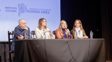 Alvarez Rodríguez y Saintout presentaron el Festival Internacional de Cine de la Provincia