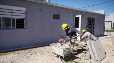 La Provincia avanza con las obras de viviendas paralizadas por Nación