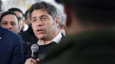 Axel Kicillof ante el acto de Javier Milei: "Hay que resaltar el grado de locura que esto implica"