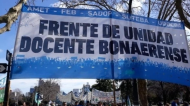 Docentes bonaerenses realizarán una nueva jornada provincial de protesta