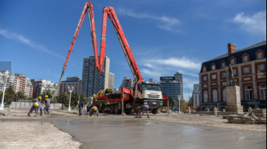 La Provincia avanza con las obras en la Rambla de Mar del Plata