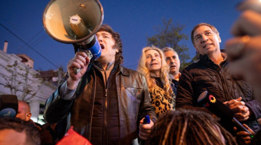 Cierre de campaña bonaerense: Javier Milei recorrerá Tres de Febrero, Pergamino y Ezeiza junto a Diego Santilli