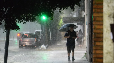 Alerta amarilla en la Provincia: se esperan fuertes tormentas y un brusco descenso de temperatura