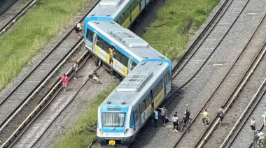 Descarriló una formación del Tren Sarmiento: hay heridos y el servicio funciona en forma limitada