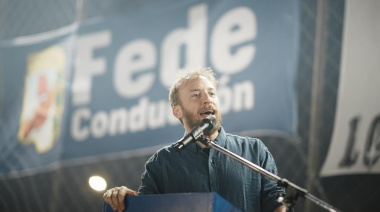 Otermín celebró el Día de la Militancia en Lomas con un mensaje de Cristina