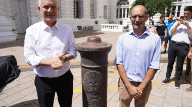 La Plata recuperó un mojón fundacional histórico gracias a la restitución del municipio de Bolívar